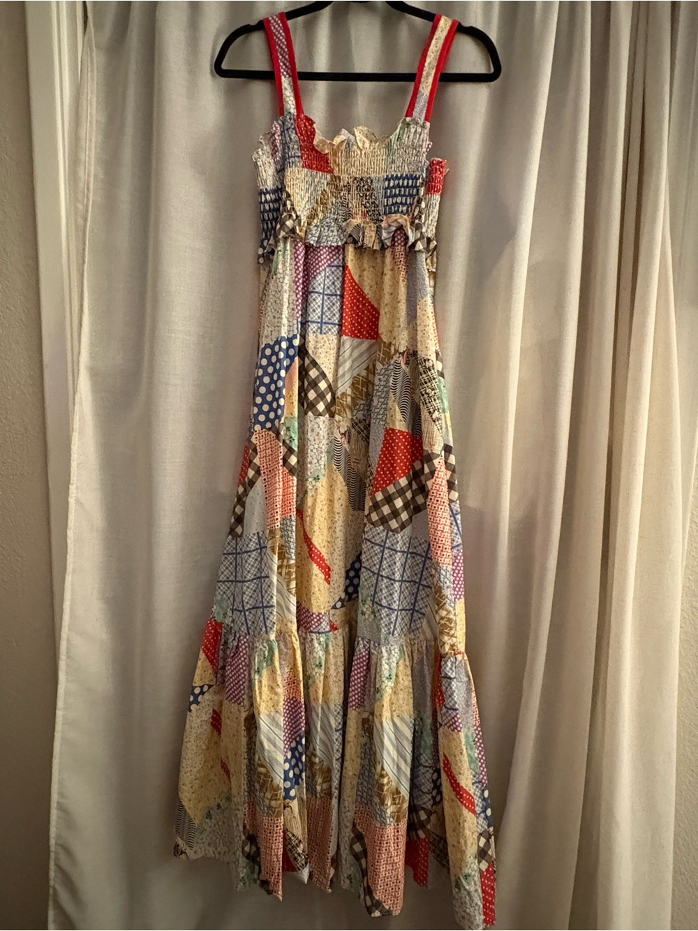 NWT Hunter Bell Patchwork Maxi Dress